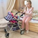 WOOPIE ROYAL Wózek dla Lalek Regulowane Siedzisko 4 Koła WOOPIE ROYAL Wózek dla Lalek Regulowane Siedzisko 4 Koła