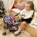 WOOPIE ROYAL Wózek dla Lalek Regulowane Siedzisko 4 Koła WOOPIE ROYAL Wózek dla Lalek Regulowane Siedzisko 4 Koła