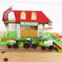 WOOPIE Zestaw Farma Zagroda Traktory + Figurki 42 el. WOOPIE Zestaw Farma Zagroda Traktory + Figurki 42 el.
