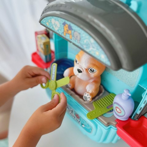 WOOPIE Zestaw Małego Weterynarza 3w1 Domek w Plecaku Piesek WOOPIE Zestaw Małego Weterynarza 3w1 Domek w Plecaku Piesek