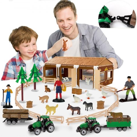 WOOPIE Zestaw Mały Farmer XL Figurki Gospodarstwo WOOPIE Zestaw Mały Farmer XL Figurki Gospodarstwo