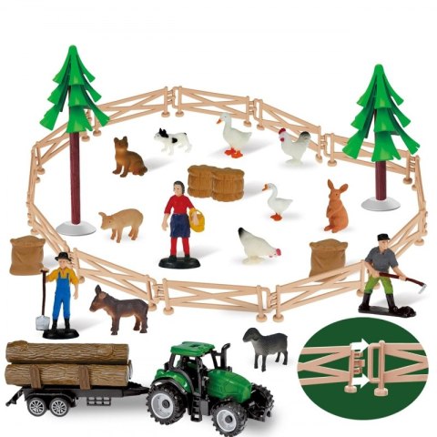 WOOPIE Zestaw Mały Farmer XL Figurki Gospodarstwo WOOPIE Zestaw Mały Farmer XL Figurki Gospodarstwo