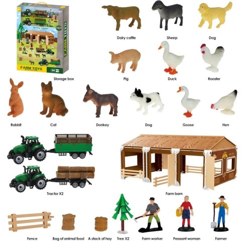 WOOPIE Zestaw Mały Farmer XL Figurki Gospodarstwo WOOPIE Zestaw Mały Farmer XL Figurki Gospodarstwo