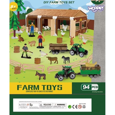 WOOPIE Zestaw Mały Farmer XL Figurki Gospodarstwo WOOPIE Zestaw Mały Farmer XL Figurki Gospodarstwo