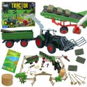 WOOPIE Zestaw Maszyn Rolniczych Traktor Ciągnik Zagroda Mini Farma Osada Rolnicy WOOPIE Zestaw Maszyn Rolniczych Traktor Ciągnik Zagroda Mini Farma Osada Rolnicy