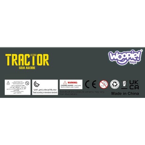 WOOPIE Zestaw Mini Farma Traktor Zwierzęta Osada Farma Rolnik Narzędzia WOOPIE Zestaw Mini Farma Traktor Zwierzęta Osada Farma Rolnik Narzędzia