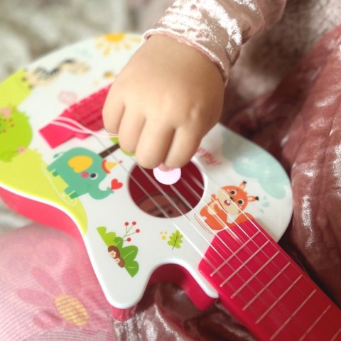 WOOPIE Gitara Akustyczna dla Dzieci Różowa 55 cm WOOPIE Gitara Akustyczna dla Dzieci Różowa 55 cm