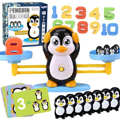 WOOPIE Waga Równoważnia Szalkowa Nauka Liczenia Pingwin WOOPIE Waga Równoważnia Szalkowa Nauka Liczenia Pingwin