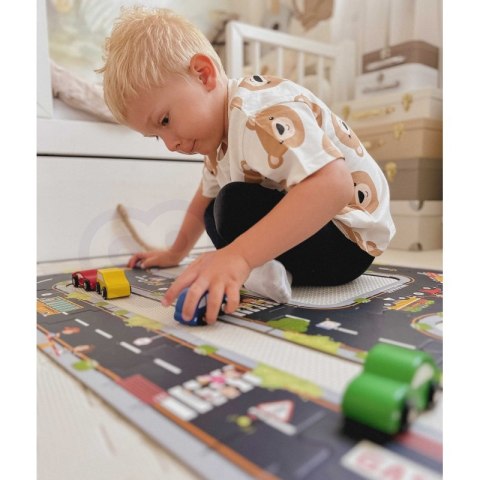 TOOKY TOY Droga Puzzle dla Dzieci Autostrada Makieta 21 el. Certyfikat FSC TOOKY TOY Droga Puzzle dla Dzieci Autostrada Makieta 21 el. Certyfikat FSC