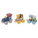 TOOKY TOY Kolejka Drewniana ze Zwierzątkami Klocki Układanka Montessori TOOKY TOY Kolejka Drewniana ze Zwierzątkami Klocki Układanka Montessori