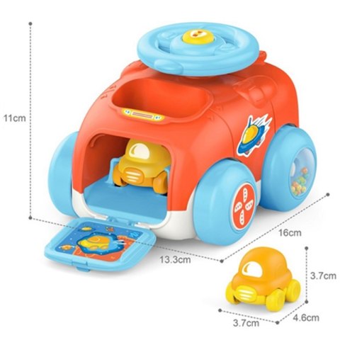 WOOPIE BABY Wyrzutnia Samochodów Auto Katapulta Zestaw WOOPIE BABY Wyrzutnia Samochodów Auto Katapulta Zestaw