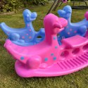 WOOPIE Bujak Wieloosobowy Dino Huśtawka Równoważna Różowa WOOPIE Bujak Wieloosobowy Dino Huśtawka Równoważna Różowa