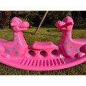 WOOPIE Bujak Wieloosobowy Dino Huśtawka Równoważna Różowa WOOPIE Bujak Wieloosobowy Dino Huśtawka Równoważna Różowa
