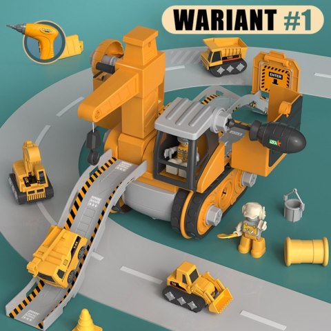 WOOPIE Mega Plac Budowy 5w1 Zestaw XXL do Skręcania DIY WOOPIE Mega Plac Budowy 5w1 Zestaw XXL do Skręcania DIY