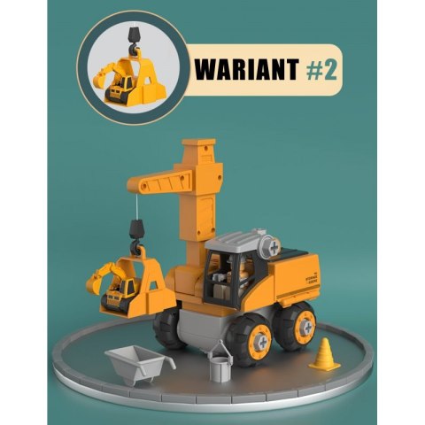 WOOPIE Mega Plac Budowy 5w1 Zestaw XXL do Skręcania DIY WOOPIE Mega Plac Budowy 5w1 Zestaw XXL do Skręcania DIY