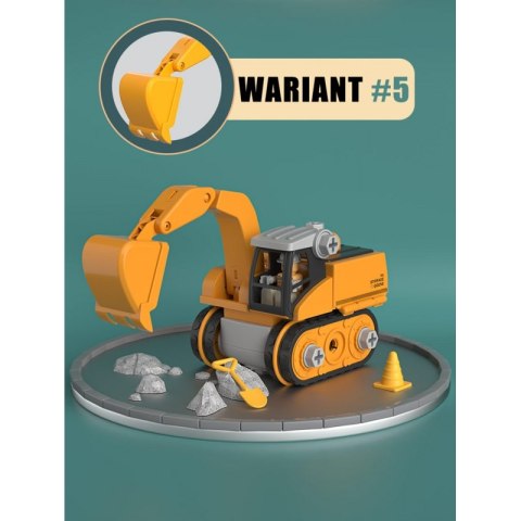 WOOPIE Mega Plac Budowy 5w1 Zestaw XXL do Skręcania DIY WOOPIE Mega Plac Budowy 5w1 Zestaw XXL do Skręcania DIY
