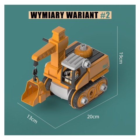 WOOPIE Mega Plac Budowy 5w1 Zestaw XXL do Skręcania DIY WOOPIE Mega Plac Budowy 5w1 Zestaw XXL do Skręcania DIY