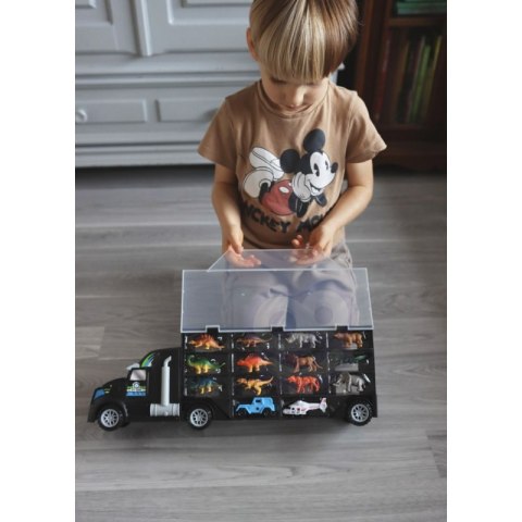 WOOPIE Samochód Transporter Dinozaury Ciężarówka WOOPIE Samochód Transporter Dinozaury Ciężarówka