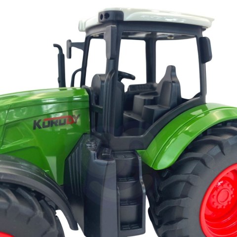 WOOPIE Traktor Ciągnik Gumowe Koła Zielony WOOPIE Traktor Ciągnik Gumowe Koła Zielony