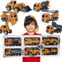 WOOPIE Wielki Zestaw Auta Budowlane 6w1 WOOPIE Wielki Zestaw Auta Budowlane 6w1