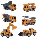 WOOPIE Wielki Zestaw Auta Budowlane 6w1 WOOPIE Wielki Zestaw Auta Budowlane 6w1