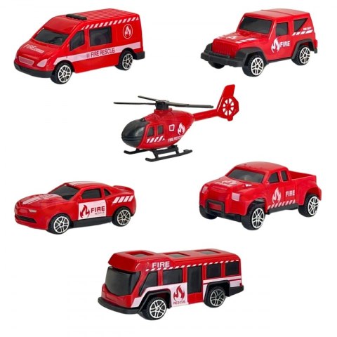 WOOPIE Zestaw Ciężarówka Transporter 3w1 Czerwony 11 el. WOOPIE Zestaw Ciężarówka Transporter 3w1 Czerwony 11 el.