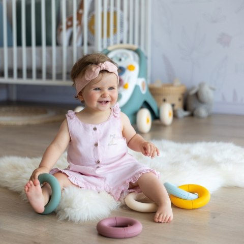 SMOBY Little Krążki Edukacyjne Układanka Kółka dla Dzieci 12 elementów SMOBY Little Krążki Edukacyjne Układanka Kółka dla Dzieci 12 elementów
