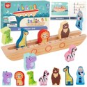 Tooky Toy Drewniana Układanka Łamigłówki dla Dzieci Noe i Zwierzęta Tooky Toy Drewniana Układanka Łamigłówki dla Dzieci Noe i Zwierzęta