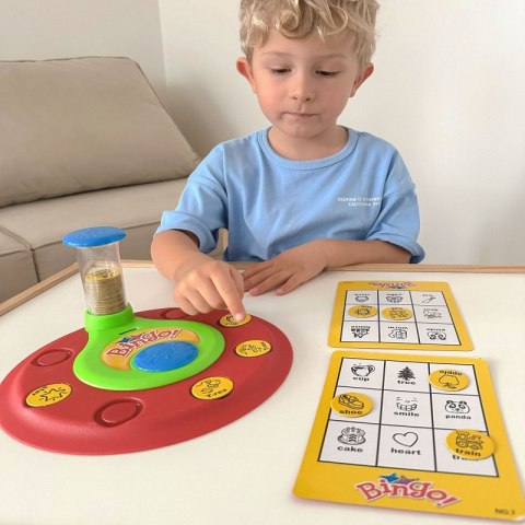 WOOPIE Bingo Gra Dopasuj Żetony Planszowa Rodzinna WOOPIE Bingo Gra Dopasuj Żetony Planszowa Rodzinna