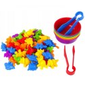WOOPIE Gra Edukacyjna Montessori Sorter Kolorów Dinozaury 56 el. WOOPIE Gra Edukacyjna Montessori Sorter Kolorów Dinozaury 56 el.