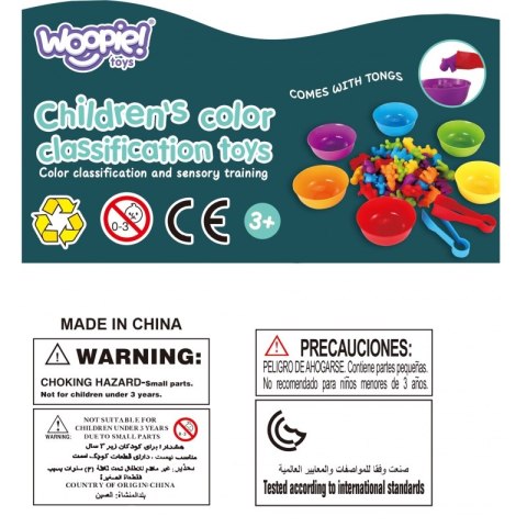 WOOPIE Gra Edukacyjna Montessori Sorter Kolorów Pojazdy 44 el. WOOPIE Gra Edukacyjna Montessori Sorter Kolorów Pojazdy 44 el.