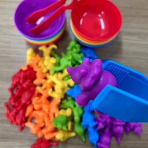 WOOPIE Gra Edukacyjna Montessori Sorter Kolorów Zwierzęta 44 el. WOOPIE Gra Edukacyjna Montessori Sorter Kolorów Zwierzęta 44 el.