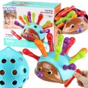 WOOPIE Gra Zręcznościowa Jeżyk Sorter Montessori Nauka Liczb i Kolorów 4w1 WOOPIE Gra Zręcznościowa Jeżyk Sorter Montessori Nauka Liczb i Kolorów 4w1