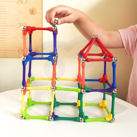 WOOPIE Klocki Magnetyczne Konstrukcyjne Układanka 110 el._8SZT WOOPIE Klocki Magnetyczne Konstrukcyjne Układanka 110 el._8SZT