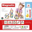 WOOPIE Klocki Magnetyczne Konstrukcyjne Układanka Kreatywna 70 el. WOOPIE Klocki Magnetyczne Konstrukcyjne Układanka Kreatywna 70 el.