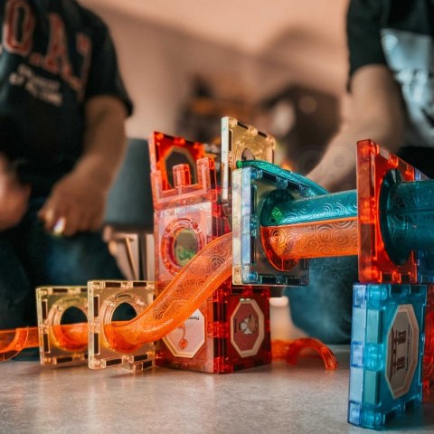 WOOPIE Klocki Magnetyczne Tor Kulkowy Świetlny 49 el. WOOPIE Klocki Magnetyczne Tor Kulkowy Świetlny 49 el.