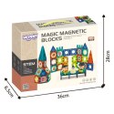 WOOPIE Klocki Magnetyczne Zamek 98 el. WOOPIE Klocki Magnetyczne Zamek 98 el.