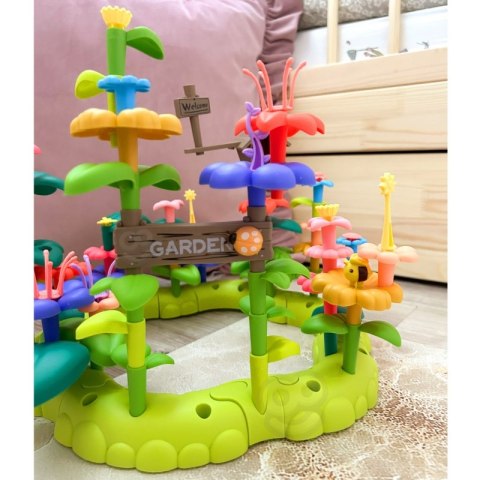 WOOPIE Magiczny Ogródek Montessori Klocki Konstrukcyjne XXL 93 el. WOOPIE Magiczny Ogródek Montessori Klocki Konstrukcyjne XXL 93 el.