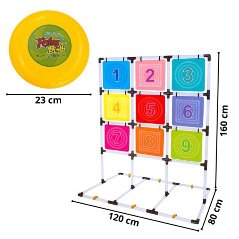 WOOPIE Frisbee XXL Gra Zręcznościowa Rzut do Celu WOOPIE Frisbee XXL Gra Zręcznościowa Rzut do Celu