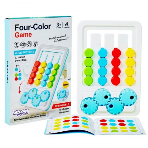 WOOPIE Gra Logiczna Cztery Kolory Labirynt WOOPIE Gra Logiczna Cztery Kolory Labirynt