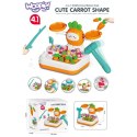 WOOPIE Gra MONTESSORI 4w1 Łowienie Rybek Waga Szalkowa Uderz w Kreta i Marchewki WOOPIE Gra MONTESSORI 4w1 Łowienie Rybek Waga Szalkowa Uderz w Kreta i Marchewki