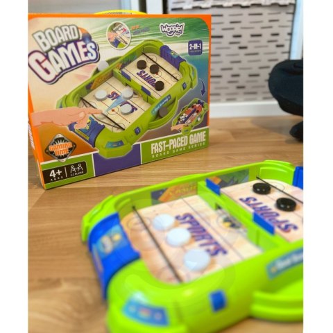 WOOPIE Gra Zręcznościowa 2w1 Mini Hokej Wyścigi WOOPIE Gra Zręcznościowa 2w1 Mini Hokej Wyścigi
