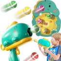 WOOPIE Gra w Rzutki Pistolet Dinozaur na Kulki Rzepy Tarcza Punkty Strzelanie WOOPIE Gra w Rzutki Pistolet Dinozaur na Kulki Rzepy Tarcza Punkty Strzelanie