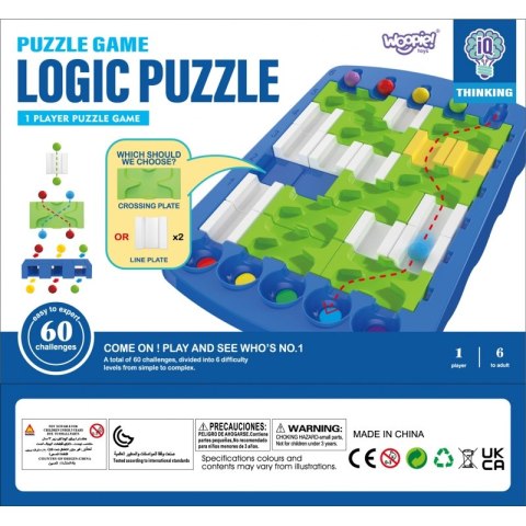 WOOPIE IQ Gra Logiczna Strategiczna Trening Mózgu "Labirynt Logiczny" WOOPIE IQ Gra Logiczna Strategiczna Trening Mózgu "Labirynt Logiczny"