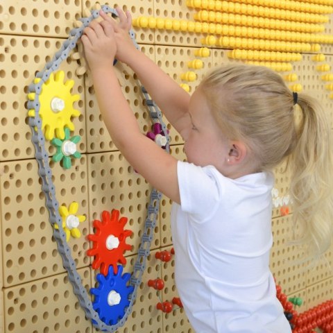 Koła Zębate Zbuduj Własny Mechanizm - Tablica Naukowo-Kreatywna Masterkidz STEM Koła Zębate Zbuduj Własny Mechanizm - Tablica Naukowo-Kreatywna Masterkidz STEM