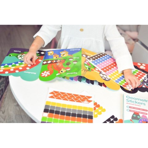 WOOPIE ART&FUN Naklejki Zestaw Dopasuj Kształty i Kolory Wyklejanka Zwierzątka 504 el. WOOPIE ART&FUN Naklejki Zestaw Dopasuj Kształty i Kolory Wyklejanka Zwierzątka 504 el.