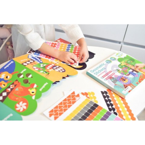 WOOPIE ART&FUN Naklejki Zestaw Dopasuj Kształty i Kolory Wyklejanka Zwierzątka 504 el. WOOPIE ART&FUN Naklejki Zestaw Dopasuj Kształty i Kolory Wyklejanka Zwierzątka 504 el.