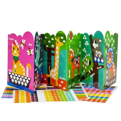 WOOPIE ART&FUN Naklejki Zestaw Dopasuj Kształty i Kolory Wyklejanka Zwierzątka 504 el. WOOPIE ART&FUN Naklejki Zestaw Dopasuj Kształty i Kolory Wyklejanka Zwierzątka 504 el.