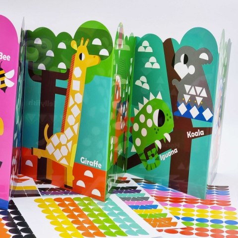 WOOPIE ART&FUN Naklejki Zestaw Dopasuj Kształty i Kolory Wyklejanka Zwierzątka 504 el. WOOPIE ART&FUN Naklejki Zestaw Dopasuj Kształty i Kolory Wyklejanka Zwierzątka 504 el.