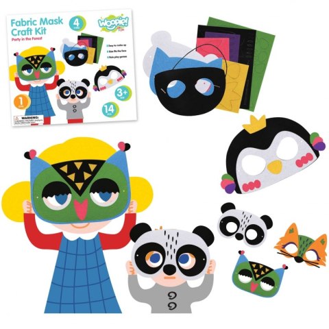 WOOPIE ART&FUN Zestaw Kreatywny Maski Filcowe Zrób to Sam 4 szt. WOOPIE ART&FUN Zestaw Kreatywny Maski Filcowe Zrób to Sam 4 szt.